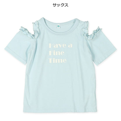 Off Shoulder Short Sleeve T-shirt