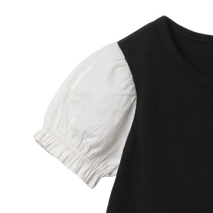 Knit Short Sleeve One Piece