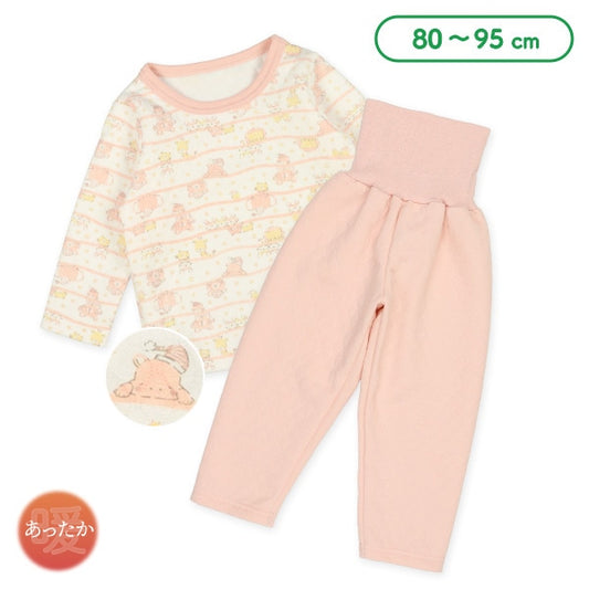 Knit Quilted Pajamas for Baby Girls (Winter)