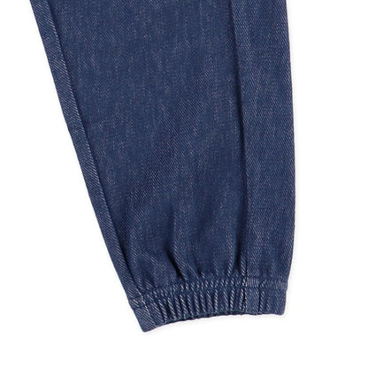 Side Stripe Denim Knit Pants (Winter, Spring, Autumn)
