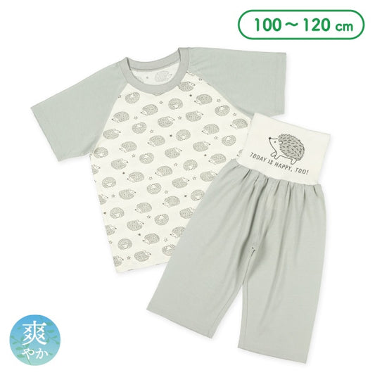 Hedgehog Short Sleeve High Waist T-shirt and Pants Set