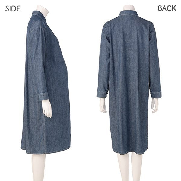 Relaxed-Fit Nursing Denim Pinafore (Winter, Spring, Autumn)