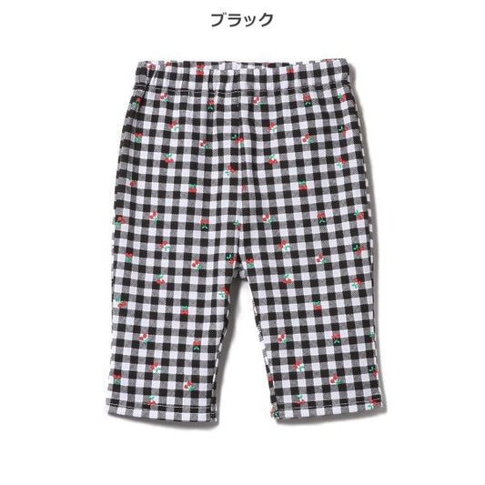 Checkered Knit Shorts