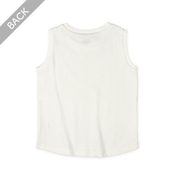 Plain Sleeveless T-shirt