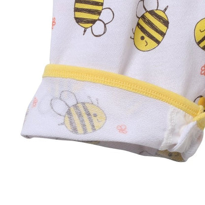 Honey Bee Short Sleeve Romper