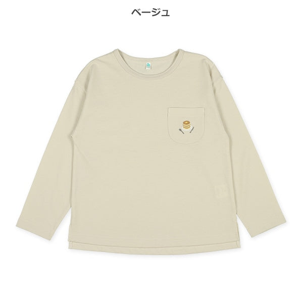 Pocket Embroidery T-Shirt (Winter, Spring, Autumn)
