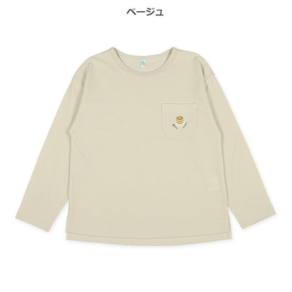 Pocket Embroidery T-Shirt (Winter, Spring, Autumn)