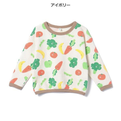 Vegetable Print  Sweatshirt (Winter, Spring, Autumn)