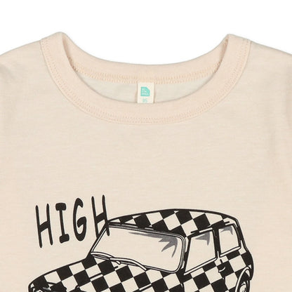 Car Print Long Sleeve Shirt (Winter, Spring, Autumn)