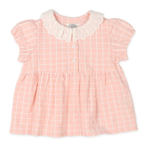 Checkered Frill One Piece