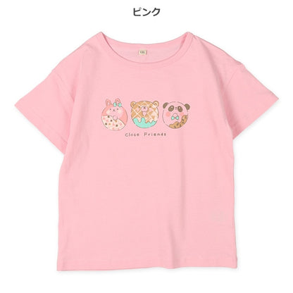 Sweet Animal Short Sleeve T-shirt
