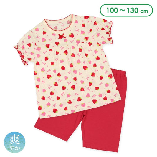 Strowberry Short Sleeve T-shirt and Pants Set