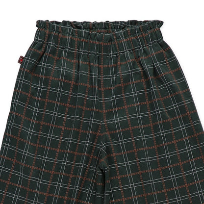 Check Wide Pants (Winter, Spring, Autumn)