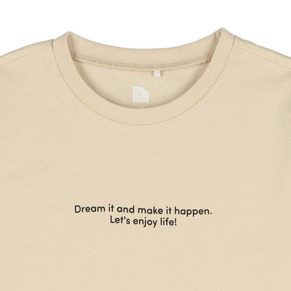 Small English Logo Long Sleeve Shirt (Winter, Spring, Autumn)