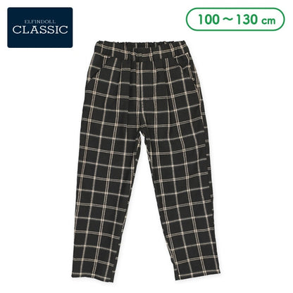 Checked Wide Pants (Winter, Spring, Autumn)