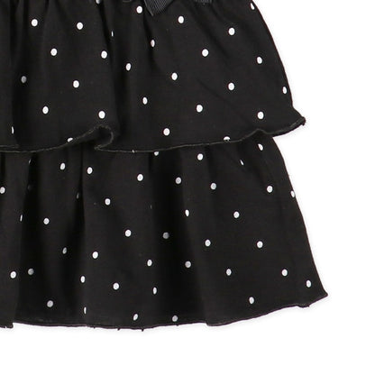 Frill Knit Sleeveless One Piece
