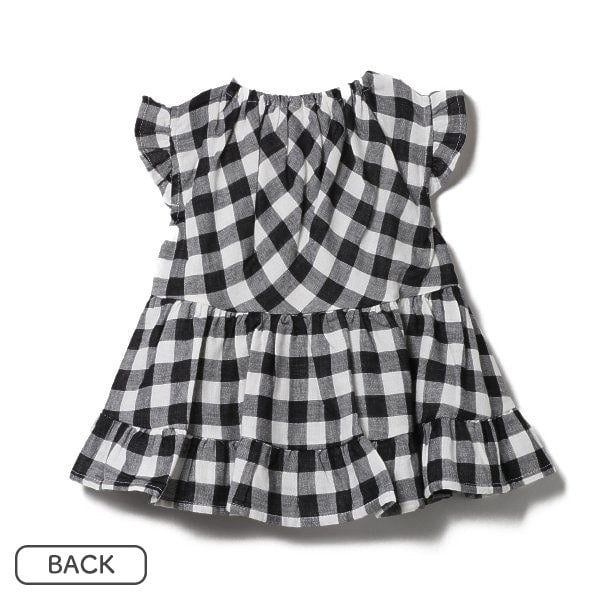 Checkered Sleeveless Blouse and Shorts Set