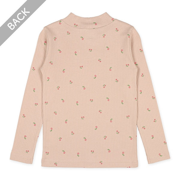 Floral bed High Neck Top (Winter, Spring, Autumn)