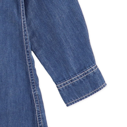 Denim Long One Piece (Winter, Spring, Autumn)