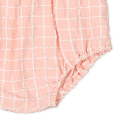Checkered Frill One Piece